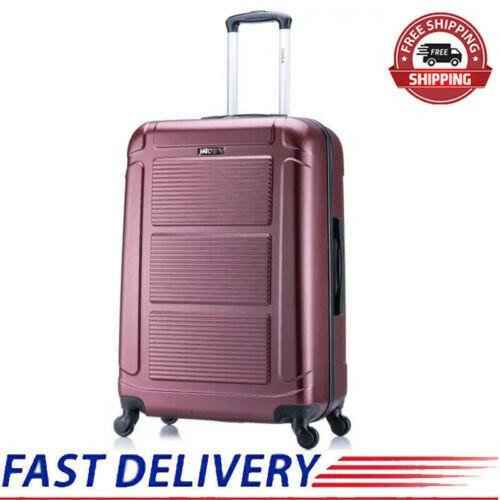 28" Lightweight Hardside Suitcase Spinner 4 Wheels Luggage Bag Trolley Case US (Copy)