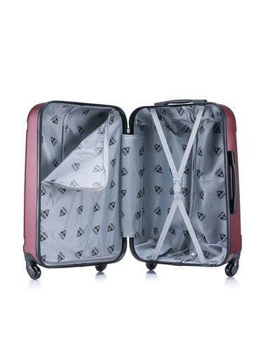 28" Lightweight Hardside Suitcase Spinner 4 Wheels Luggage Bag Trolley Case US - dev3 aff 